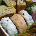 にゃぁくん's cooksnap of when they made お弁当に♬ かにかまバーグ.