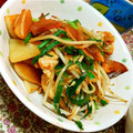 まゆみにー27's cooksnap of when they made 大根とにらと豚のレンジ煮.