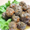 にゃぁくん's cooksnap of when they made 大葉入り肉団子.