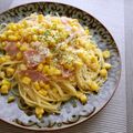puniＫ's cooksnap of when they made とうもろこしのペペロンチーノ.