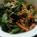 やっききー's cooksnap of when they made ほうれん草とえのきの麺つゆバター.