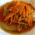 はっぴーこじろー's cooksnap of when they made 【20分】タラの野菜たっぷり甘酢あんかけ.