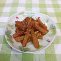 龍青空ママ's cooksnap of when they made 簡単！かぼちゃと桜海老の炒め物.