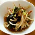 かずなおりん's cooksnap of when they made 簡単！もやしと胡瓜のナムル風♡.