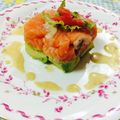 うさぎライフ's cooksnap of when they made トマトとサーモンとアボカド美肌サラダ☆.