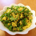 みずは's cooksnap of when they made ピーマンとツナと卵炒め.