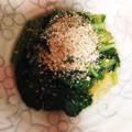 はるたかきんぐ's cooksnap of when they made とっておき！家のほうれん草のおひたし☆.
