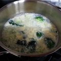 nnamin's cooksnap of when they made ブロッコリーと卵のウェイパースープ♪♪.