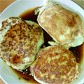 にゃんちうさん's cooksnap of when they made たらと豆腐のふわふわお魚バーグ☆.