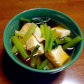 さおりらっくま's cooksnap of when they made 小松菜と厚揚げの煮浸し.