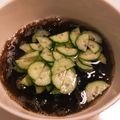 ちぇきぐち's cooksnap of when they made 簡単酢の物⁈☆もずく酢inきゅうり☆.