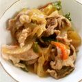 のじまさん's cooksnap of when they made 豚肉と玉葱のピリッと甘辛炒め♡.