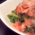ぺこ面's cooksnap of when they made ゴーヤのおひたし　　　　　σ（＾ｕ＾）.