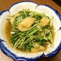 ﾋﾟｮﾝｺ's cooksnap of when they made 簡単☆水菜と油揚げのあっさり煮.
