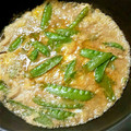 greenner's cooksnap of when they made 天然だしパックで作る 絹さやの卵とじ.