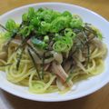 daikanon's cooksnap of when they made 簡単、和風パスタ.