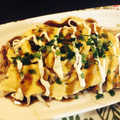 まーーおーー's cooksnap of when they made 節約☆ちくわともやしのとんぺい焼き風.