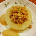 じゃぼん's cooksnap of when they made 大根☆挽き肉のコンソメ煮.