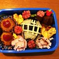 ☆まぁ♪818☆'s cooksnap of when they made トッキュウジャーのキャラ弁♡.