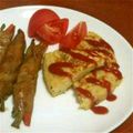 no323's cooksnap of when they made 簡単‼野菜たっぷりスペイン風オムレツ.