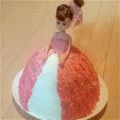 よしこっ's cooksnap of when they made お誕生日に！プリンセスバースデーケーキ.