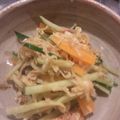 はあびい's cooksnap of when they made マクロビ 切り干し大根のサラダ.