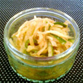 ゆみなっつ☆'s cooksnap of when they made ✳︎切干し大根ときゅうりの和え物✳︎.