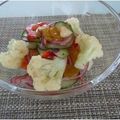 melmarilyn's cooksnap of when they made ✿カリフラワーと彩り野菜のレモンサラダ.