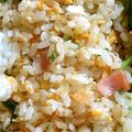 せんひこ's cooksnap of when they made ★にんじんの葉っぱチャーハン★.