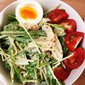 カンナパンダ's cooksnap of when they made 水菜とササミのマスタードサラダ.