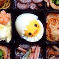 ミリーメイ's cooksnap of when they made ゆで卵から産まれちゃった☆キャラ弁にも☆.