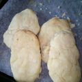 抹茶もつこ's cooksnap of when they made 塩ちんすこう♪（レンジとフライパン使用）.