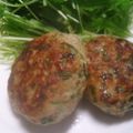 さとよこ's cooksnap of when they made 鶏バーグ☆レンコン入り☆おまけに味噌味☆.