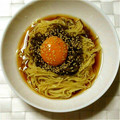 ma___111's cooksnap of when they made そうめんとめかぶと卵黄のめんつゆ和え.
