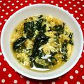 チョロヤマ's cooksnap of when they made ★ALL大さじ1★簡単ふんわり卵スープ.