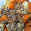 りなりょー's cooksnap of when they made ★じゃがいもと人参のそぼろあん★.