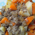 りなりょー's cooksnap of when they made ★じゃがいもと人参のそぼろあん★.