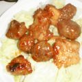 toshiebaba's cooksnap of when they made 鶏の唐揚げチリソース.