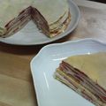tezco's cooksnap of when they made ♪Ｗクリームミルクレープ♪.
