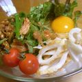 marilin36's cooksnap of when they made キムチ・納豆・冷やしうどん.