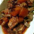 ﾚｲﾁｬ's cooksnap of when they made 圧力鍋で豚なんこつのとろっと甘辛煮.