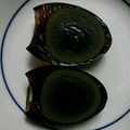 marchocoro's cooksnap of when they made きれいな皮蛋(ピータン)の切り方.