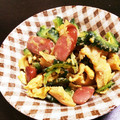 ﾍﾞｰｽﾒｲｸ's cooksnap of when they made ★ゴーヤとウインナーの簡単炒め★.