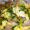 マサマサまぁ's cooksnap of when they made 豚肉と豆苗炒め.