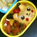 sakeちゃん's cooksnap of when they made ピカチュウのオムライスでキャラ弁当.