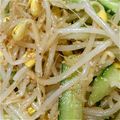 じじばばな私's cooksnap of when they made 豆もやし、レタス、きゅうりのナムル.