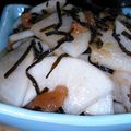 おしるこや's cooksnap of when they made 塩昆布ですぐできる！大根と梅の即席漬け♪.