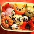 MaOMaORooM's cooksnap of when they made キャラ弁☆リトルグリーメン.
