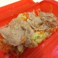 サイボーグまま's cooksnap of when they made ルクエで♪キャベツとベーコのレンジ蒸し.