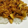 ハチコーン's cooksnap of when they made ヘルシー☆豆腐入りのドライカレー.